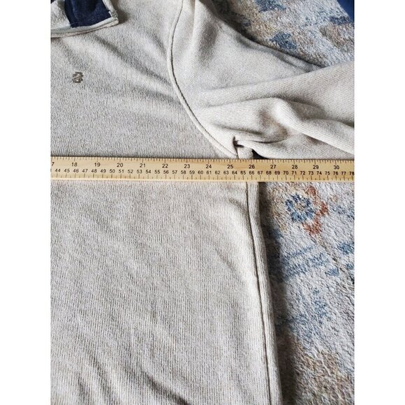 Mens Izod 1/4 Zip Pullover Fleece Camel Heather XXL Classic Fit - Picture 9 of 11